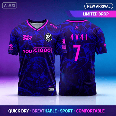 Esports Gaming Teams - 26_27 Paper Rex Valorant T-shirts Heren