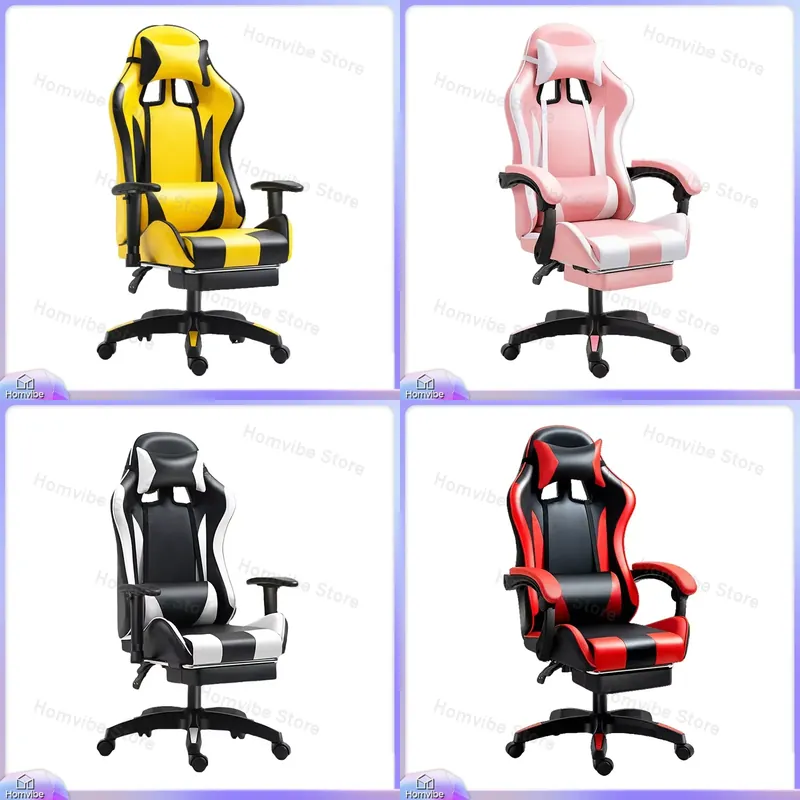 Gaming Esports Esports - Ergonomische gamingstoel met lendensteun en verstelbare