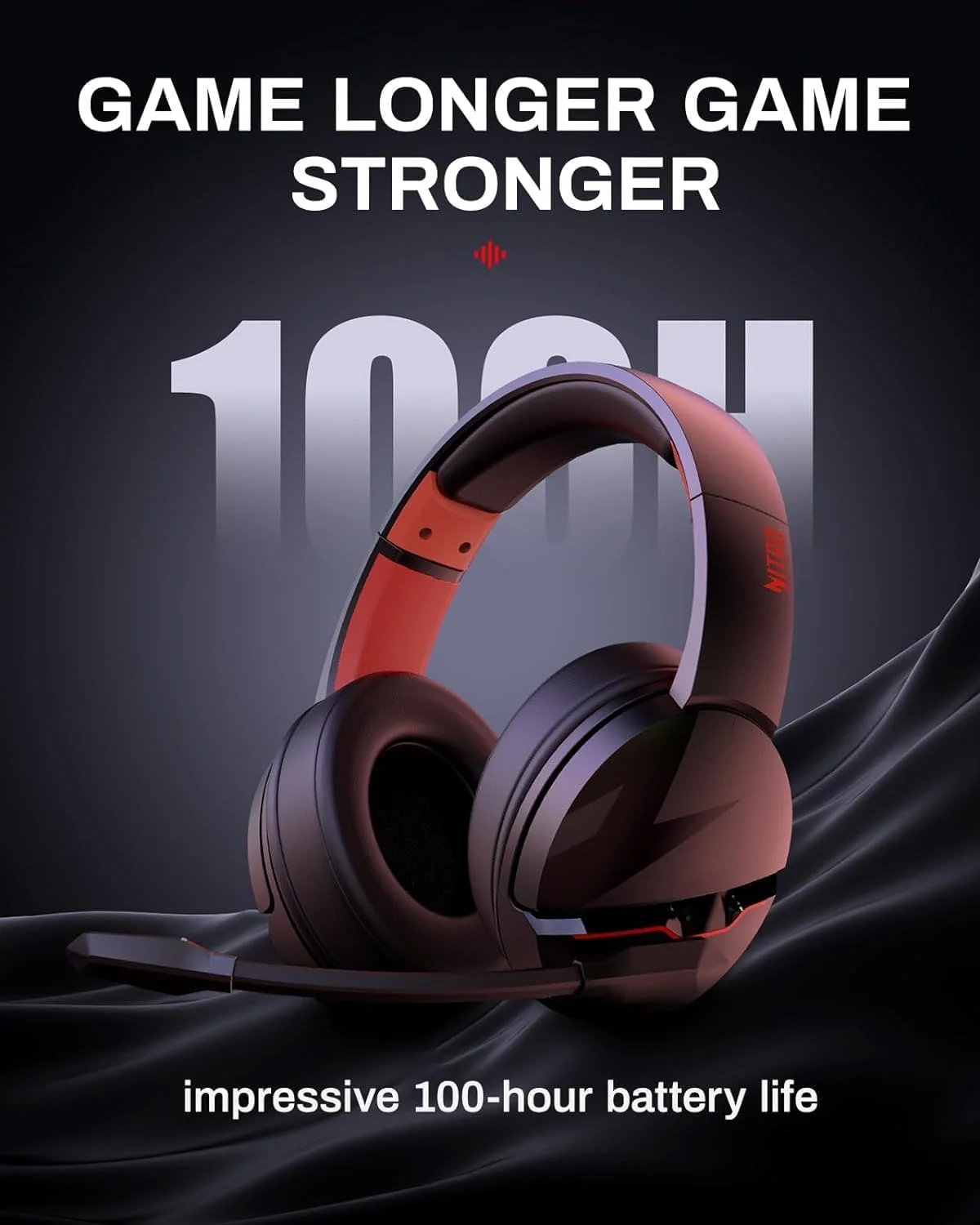 Esports Wireless Gaming Headset - Acer K2 Draadloze Headsets Gamer 100H