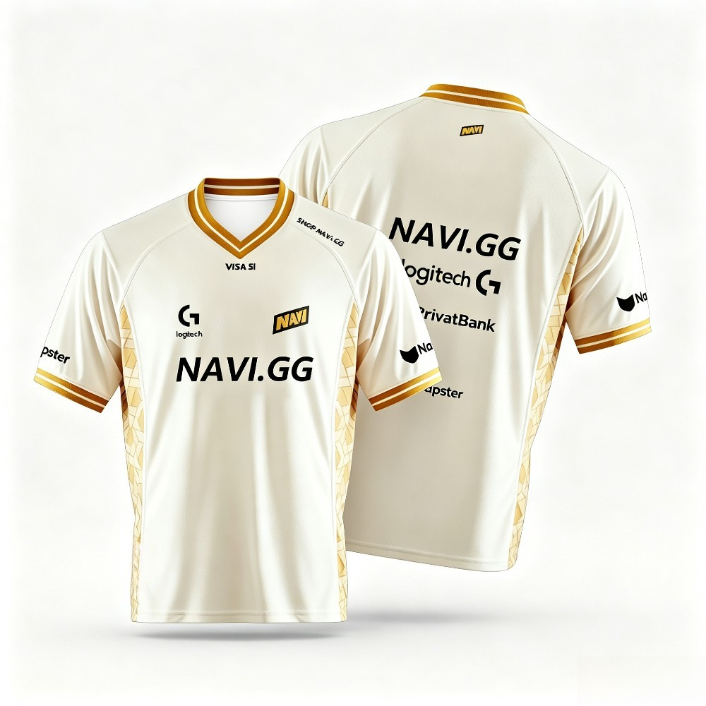 Esports Gaming Teams - NAVI GG Esports Team Jersey Heren