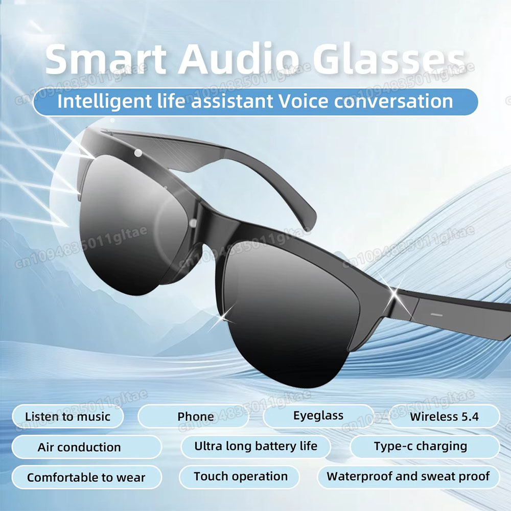 Esports Wireless Gaming Headset - Nieuwe Camera Control Smart Glasses 2026
