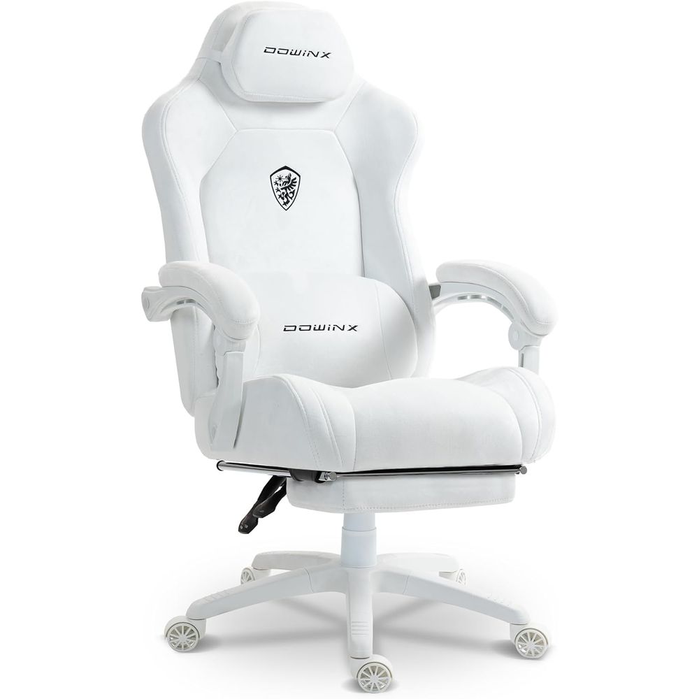 Gaming & Esports District - Ergonomische gamingstoel van suède met hoge
