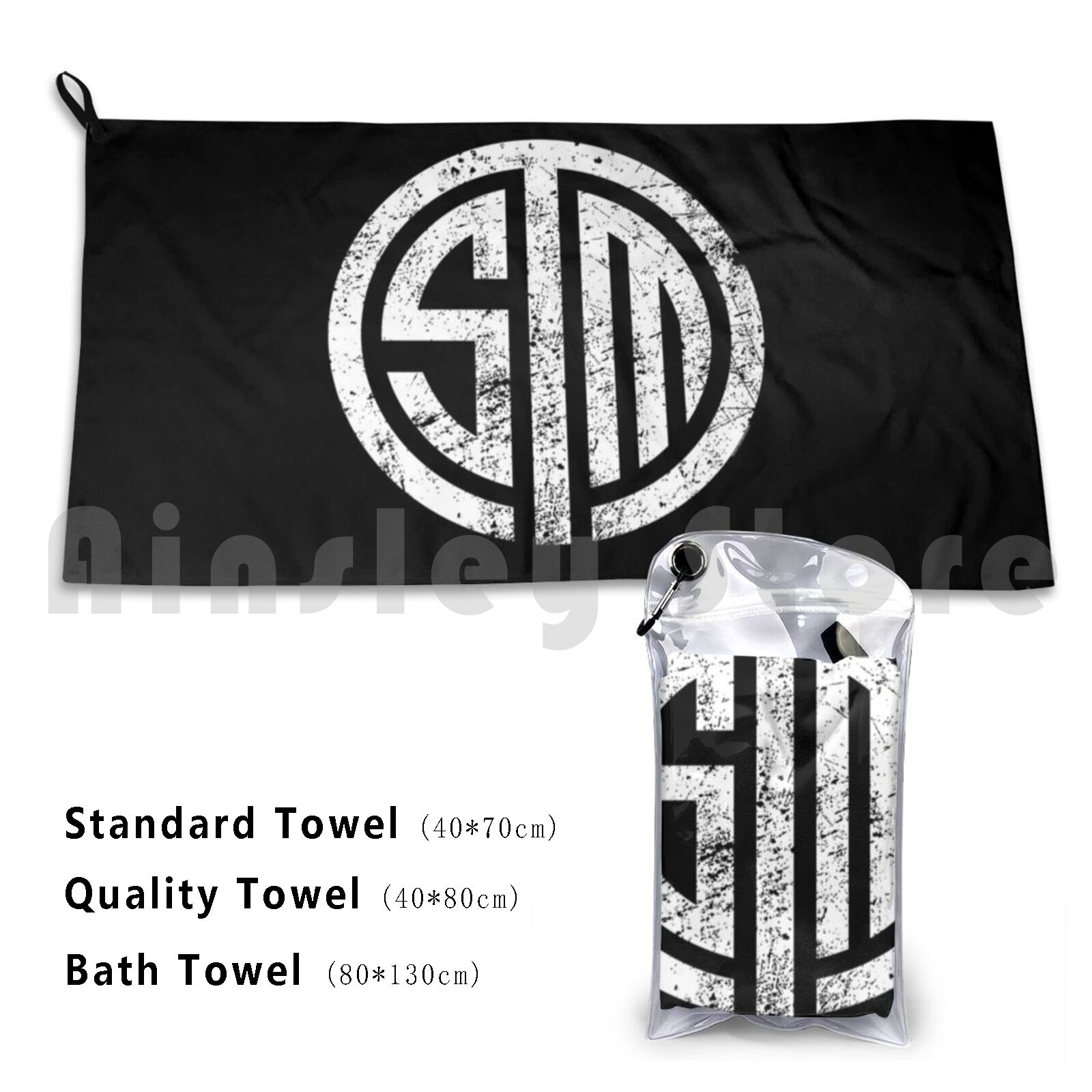 Esports Gaming Teams - Go Solo Or Go Home-W Badhanddoek