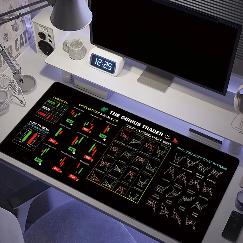 EXCO Stock Market Trader leder - Esports Gaming Desk recensie en prijs