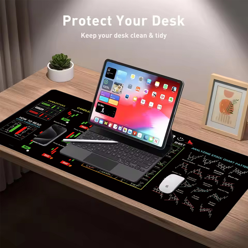 EXCO Stock Market Trader leder - Esports Gaming Desk recensie en prijs