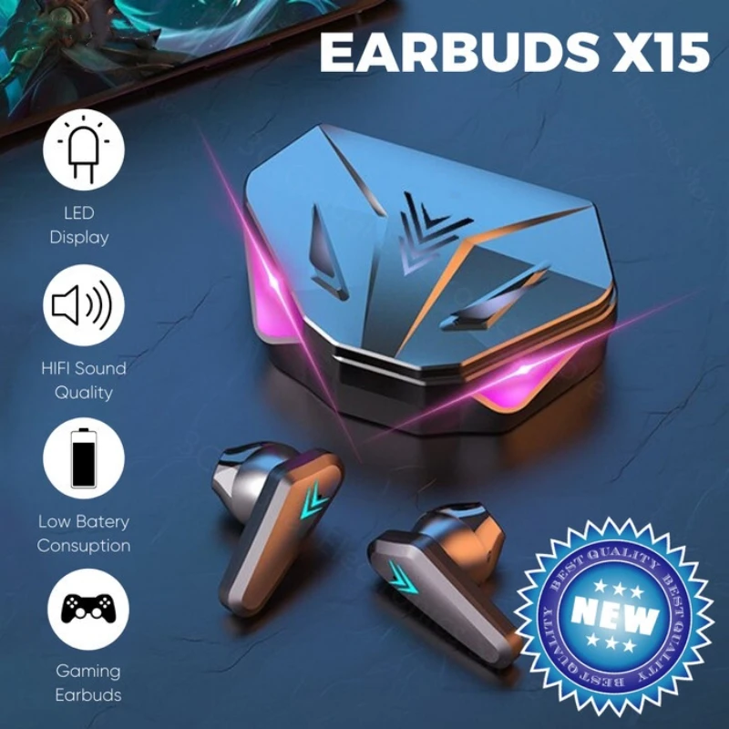 1PCS X15 TWS X15 Pro Draadloze - Esports Gaming Phone recensie en prijs