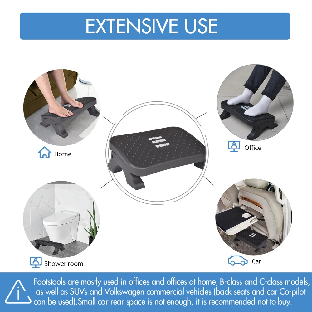 Ergonomische voetsteun onder h - Footrest Under Desk recensie en prijs