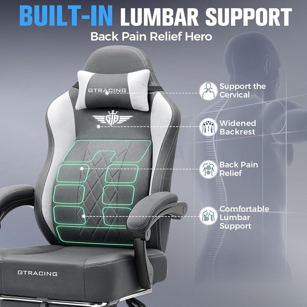 Ergonomische gamingstoel met h - Gaming & Esports District recensie en prijs