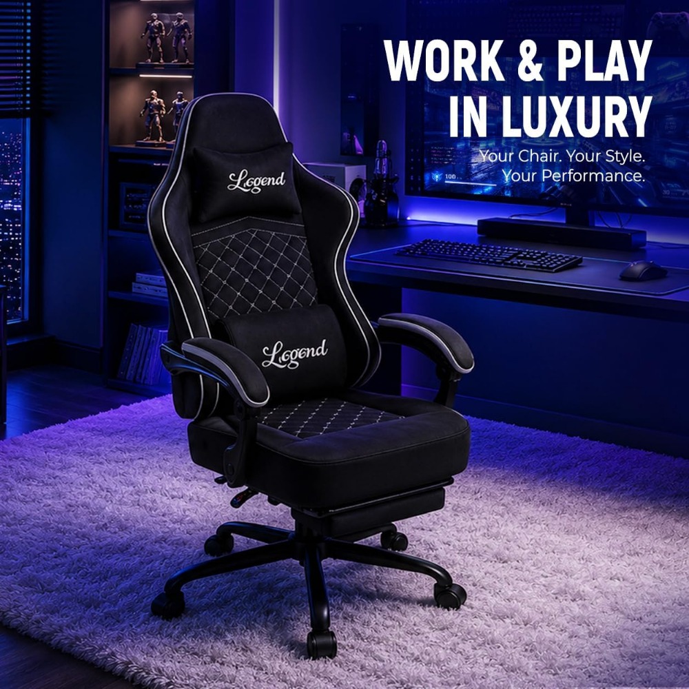 Ergonomische gamingstoel met v - Gaming & Esports District recensie en prijs
