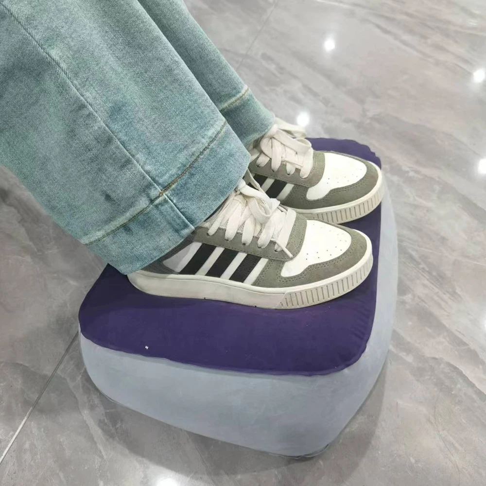 Opblaasbaar voetsteunkussen PV - Footrest Under Desk recensie en prijs