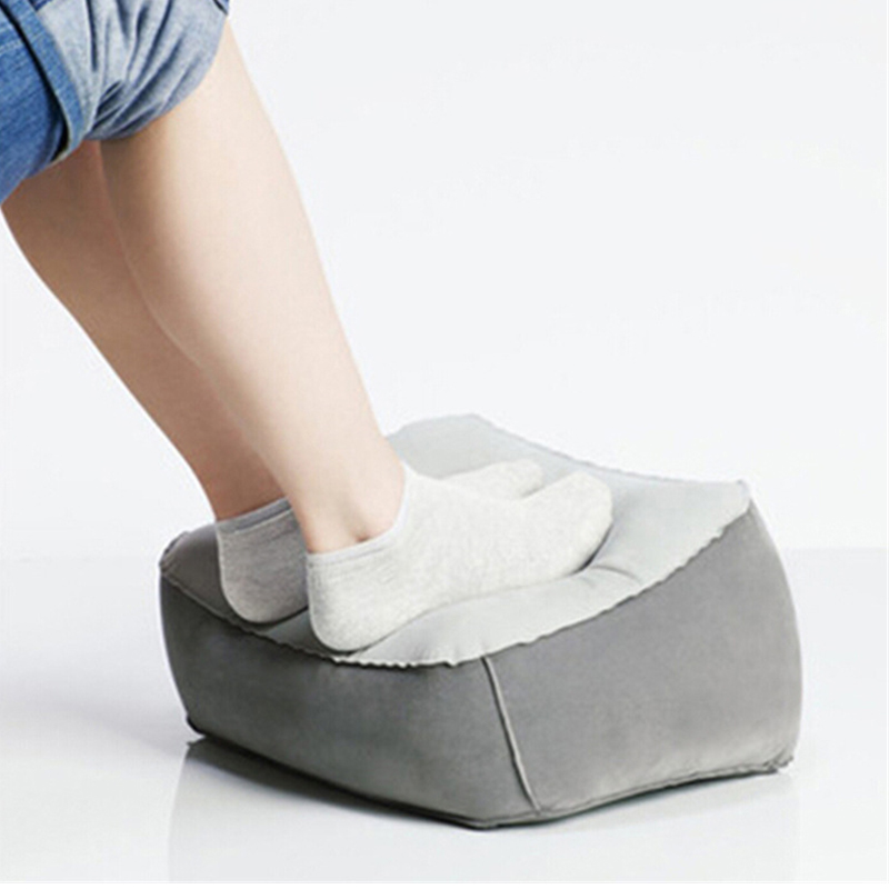 Opblaasbaar voetsteunkussen PV - Footrest Under Desk recensie en prijs