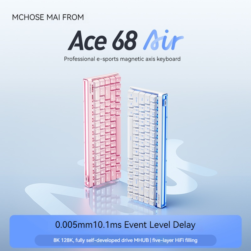 Mchose Ace68 Air magnetische a - Gaming Esports Esports recensie en prijs
