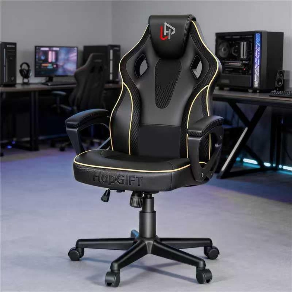Ergonomische gamingstoel met v - Gaming & Esports District recensie en prijs